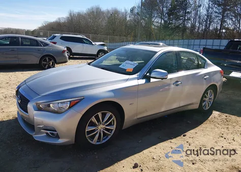 2017 Infiniti Q50 2.0T Premium z USA, uszkodzony, nr VIN JN1CV7AR3HM680987